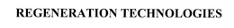 REGENERATION TECHNOLOGIES trademark