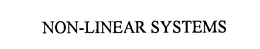 NON-LINEAR SYSTEMS trademark