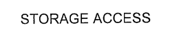 STORAGE ACCESS trademark