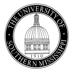 THE UNIVERSITY OF SOUTHERN MISSISSIPPI 1910 trademark