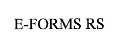 E-FORMS RS trademark