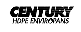 CENTURY HDPE ENVIROPANS trademark