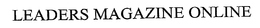LEADERS MAGAZINE ONLINE trademark