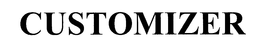 CUSTOMIZER trademark