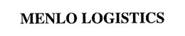 MENLO LOGISTICS trademark
