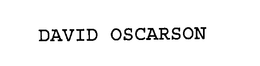 DAVID OSCARSON trademark