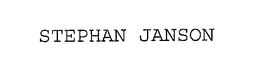 STEPHAN JANSON trademark