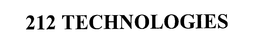 212 TECHNOLOGIES trademark