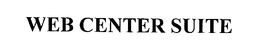 WEB CENTER SUITE trademark