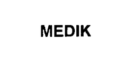 MEDIK trademark