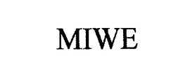 MIWE trademark