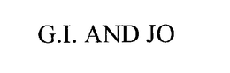 G.I. AND JO trademark