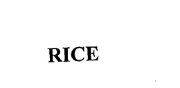 RICE trademark