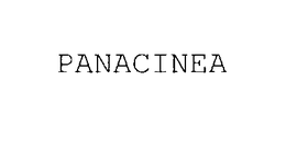 PANACINEA trademark