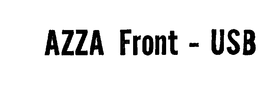 AZZA FRONT- USB trademark