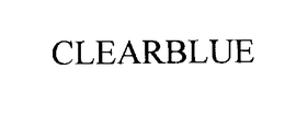 CLEARBLUE trademark