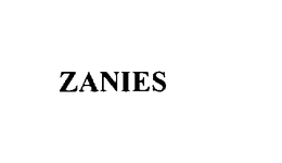 ZANIES trademark