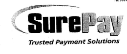 SUREPAY TRUSTED PAYMENT SOLUTIONS trademark