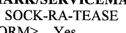 SOCK-RA-TEASE trademark