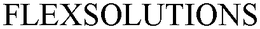 FLEXSOLUTIONS trademark