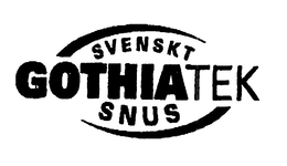 SVENSKT GOTHIATEK SNUS trademark