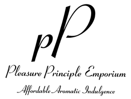 PP PLEASURE PRINCIPLE EMPORIUM AFFORDABLE AROMATIC INDULGENCE trademark