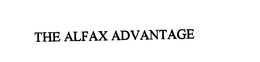 THE ALFAX ADVANTAGE trademark
