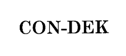 CON-DEK trademark