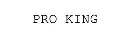PRO KING trademark