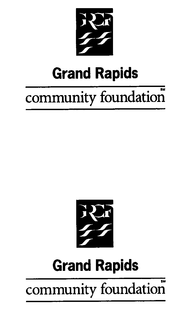 GRCF GRAND RAPIDS COMMUNITY FOUNDATION trademark