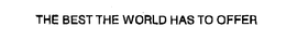 THE BEST THE WORLD HAS TO OFFER trademark