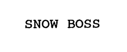 SNOW BOSS trademark