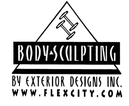 BODY SCULPTING BY EXTERIOR DESIGNS INC. WWW.FLEXCITY.COM trademark