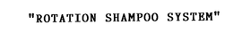 "ROTATION SHAMPOO SYSTEM" trademark