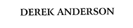 DEREK ANDERSON trademark