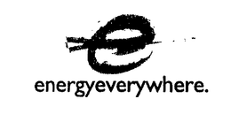 E ENERGYEVERYWHERE. trademark