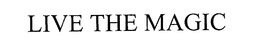 LIVE THE MAGIC trademark