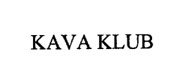 KAVA KLUB trademark