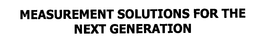 MEASUREMENT SOLUTIONS FOR THE NEXT GENERATION trademark