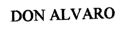 DON ALVARO trademark