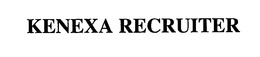 KENEXA RECRUITER trademark