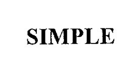 SIMPLE trademark