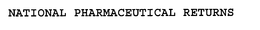 NATIONAL PHARMACEUTICAL RETURNS trademark
