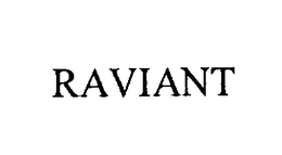 RAVIANT trademark