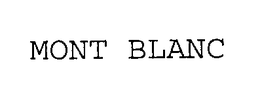 MONT BLANC trademark