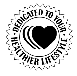 DEDICATED TO YOUR HEALTHIER LIFESTYLE trademark