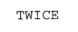 TWICE trademark