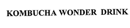 KOMBUCHA WONDER DRINK trademark