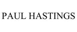 PAUL HASTINGS trademark