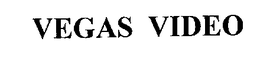 VEGAS VIDEO trademark